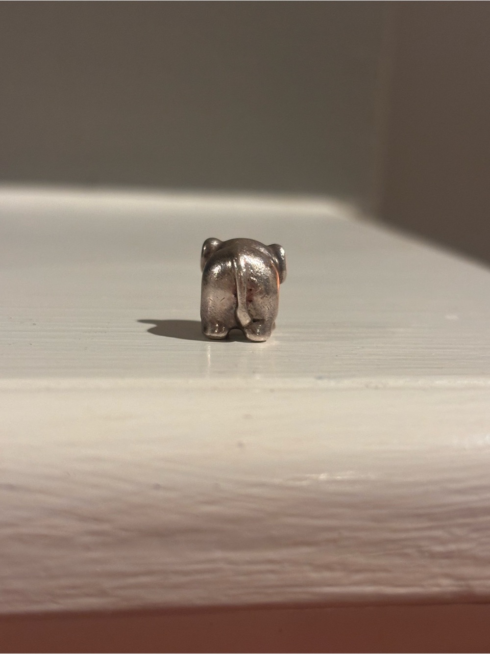 Tiny Silver Elephant Pandora Charm - Picture 4 of 6